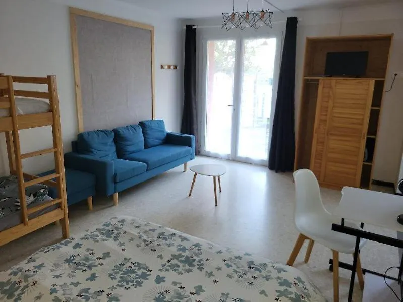 Semesterbostad L' Escale Des Iles En Rdc De Villa Avec Jardin A 5Mn Des Plages Et De Toutes Les Commodites Six-Fours-les-Plages
